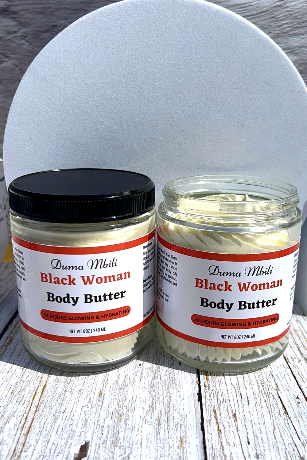 Black Woman Whipped Body Butter