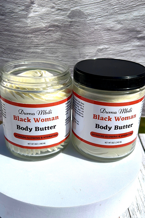 Black Woman Whipped Body Butter