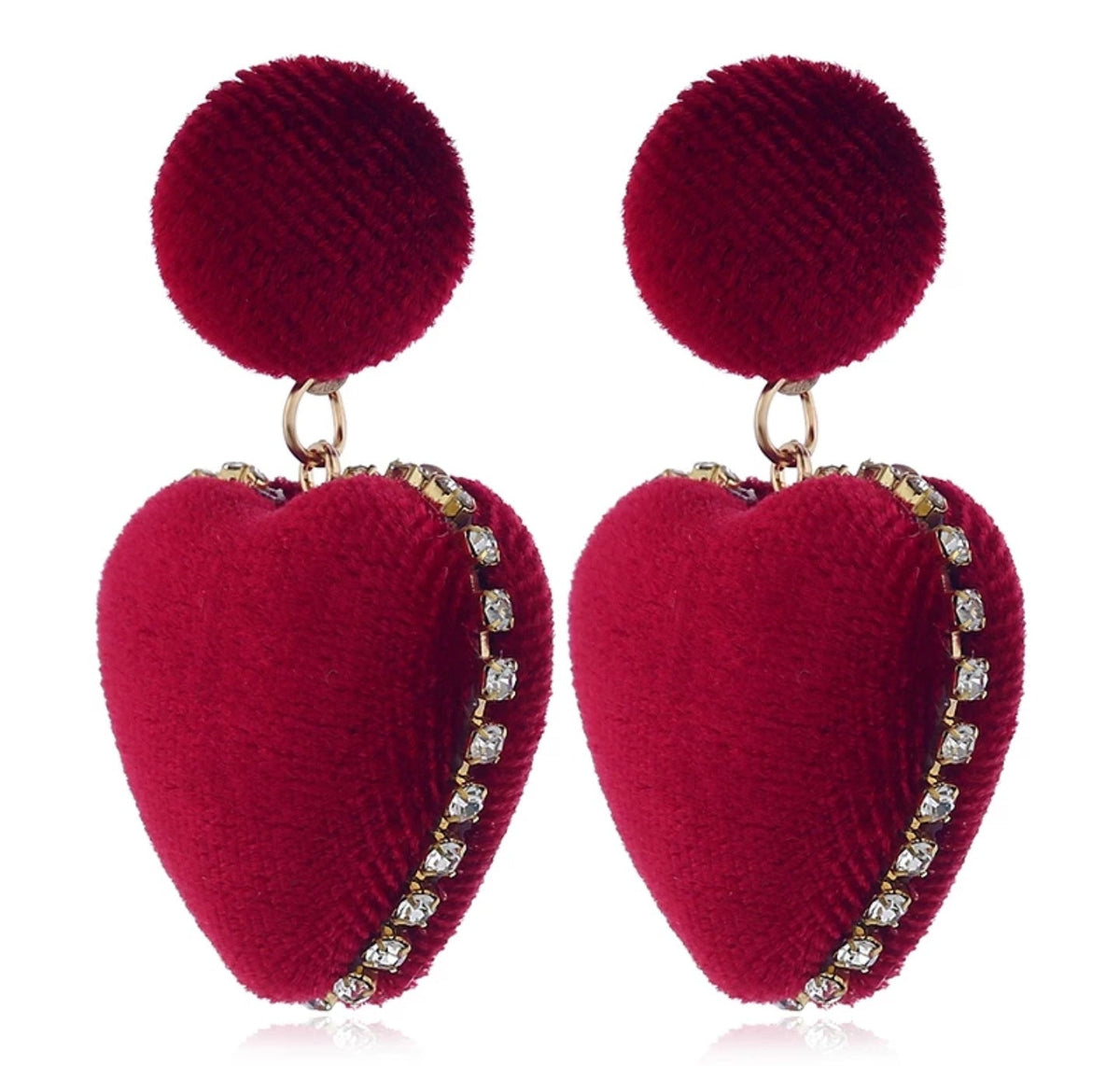 Modern Heart Earrings