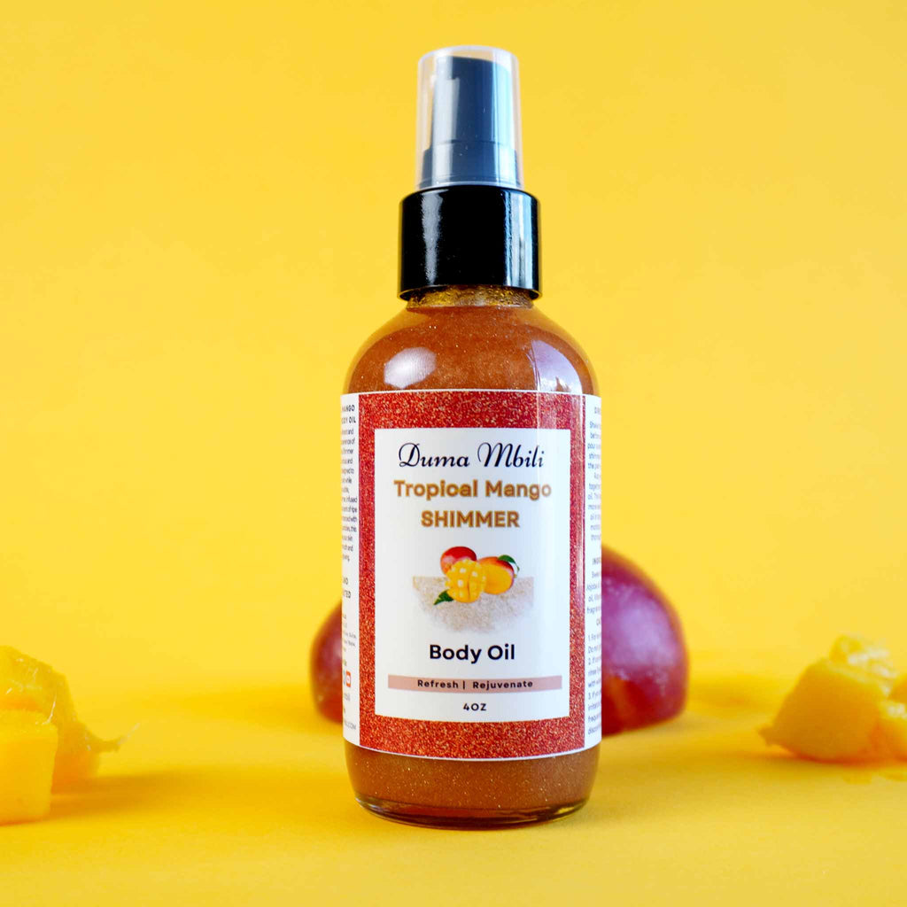 Tropical Mango Shimmer Body Oil