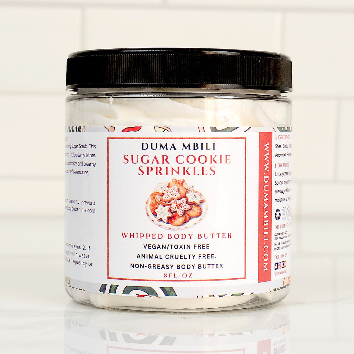 Sugar Cookie Sprinkles Whipped Body Butter