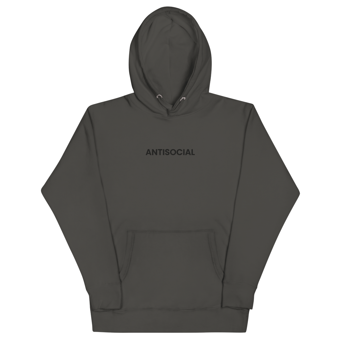 Antisocial Embroidered Hoodie