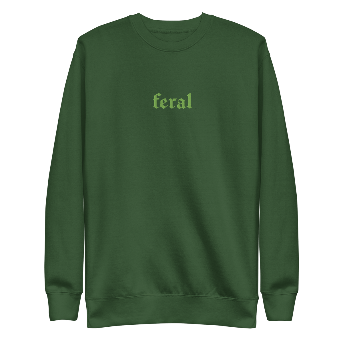 Feral Blackout Embroidered Sweatshirt