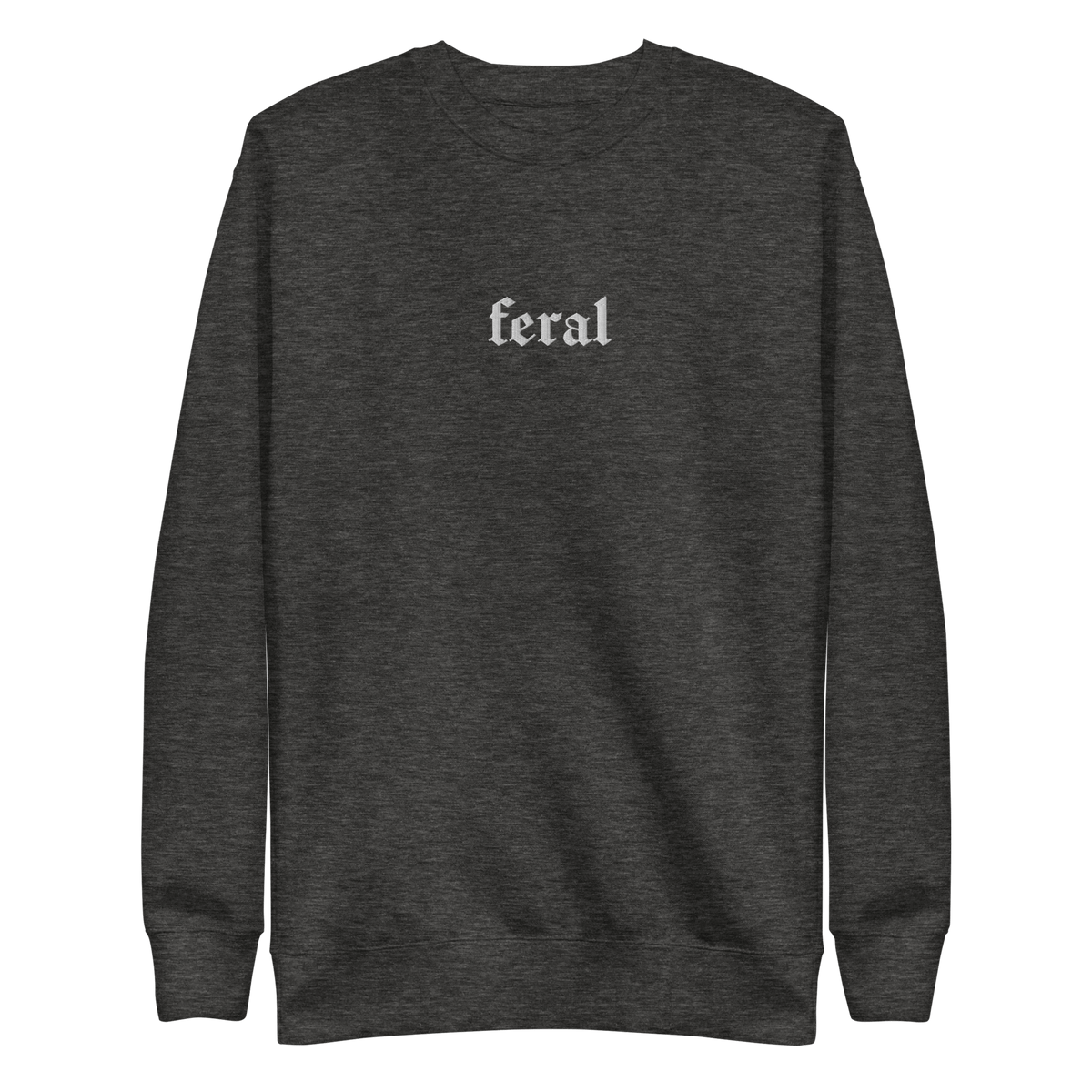 Feral Blackout Embroidered Sweatshirt