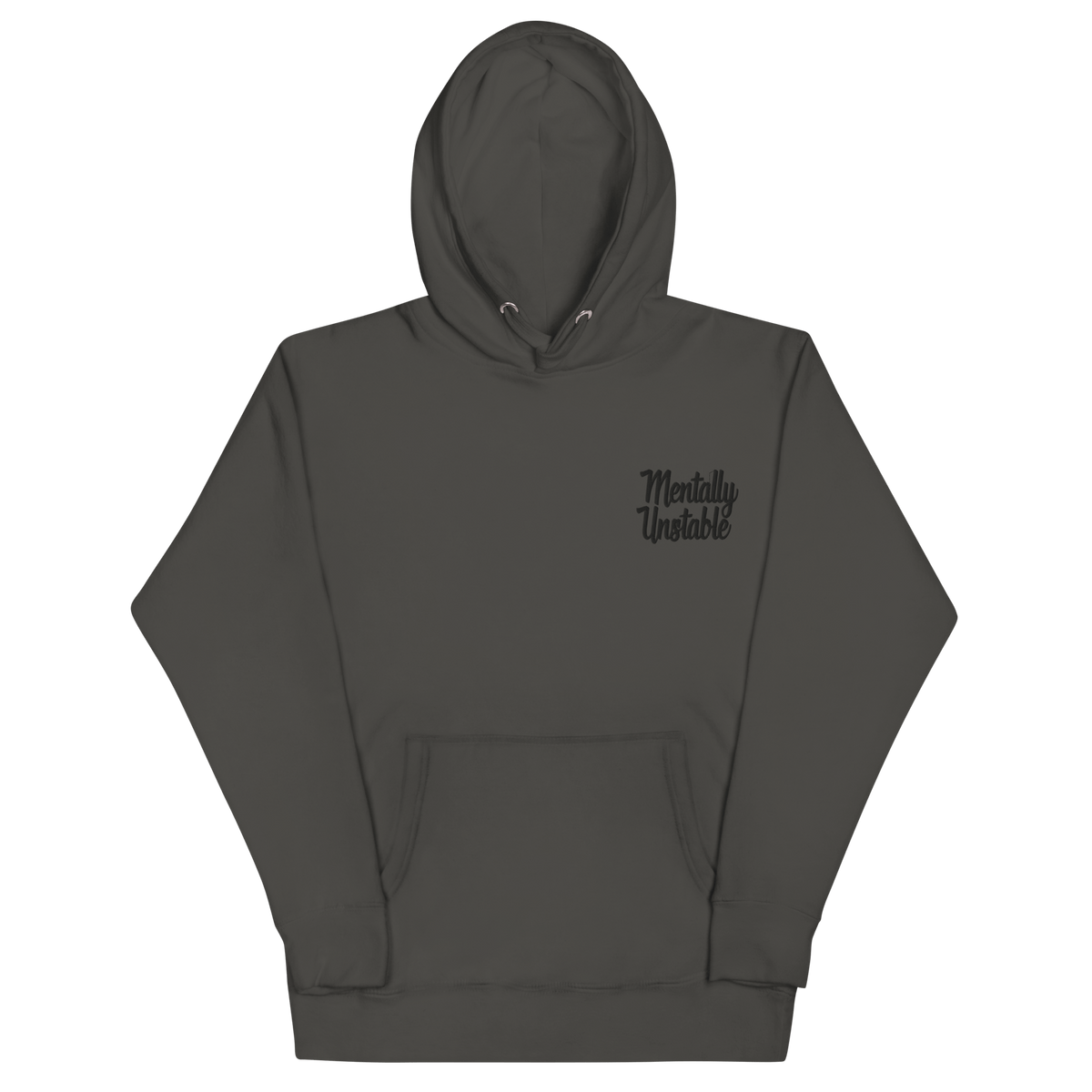 Mentally Unstable Embroidered Hoodie